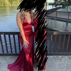 Red Formal Maxi Dress